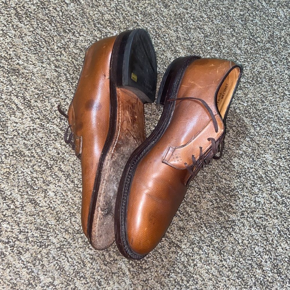 Rare Johnston & Murphy The Shoe With A Memory Aristocraft Shoes Size 10.5B/ AA - Picture 4 of 15